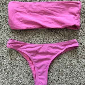Pink bikini